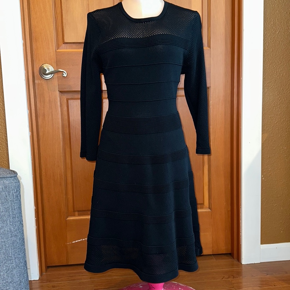 Vince Camuto Fit Flare Sweater Dress